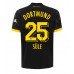 Borussia Dortmund Niklas Sule #25 Bortedrakt 2023-24 Korte ermer